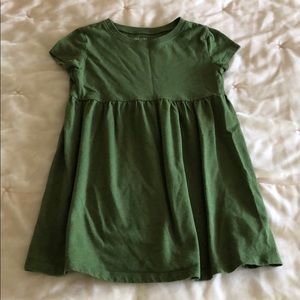 Green old navy baby toddler dress; size 3T